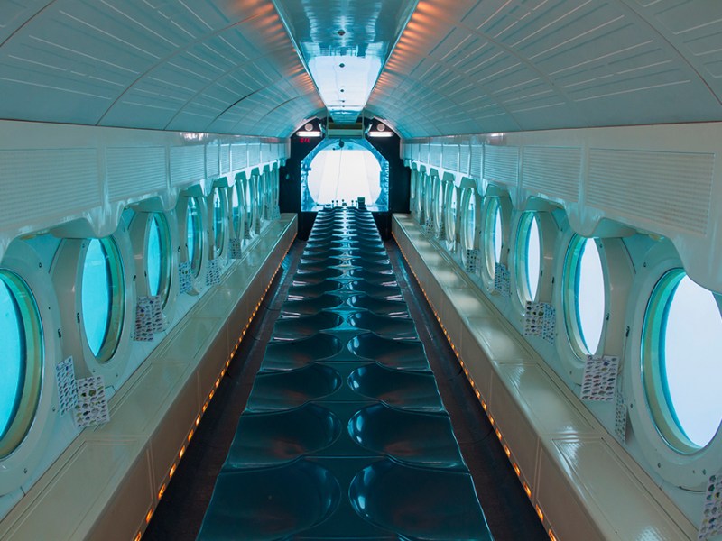 a close up of a subway station